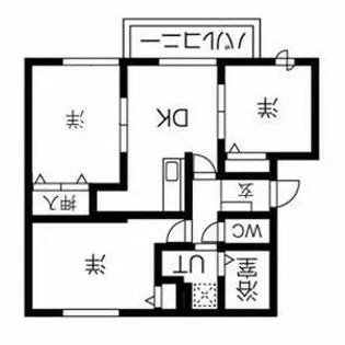 グリーンハイツA・B棟【B202号室】の間取り