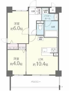 ロンドエーデルワイス【4階】の間取り