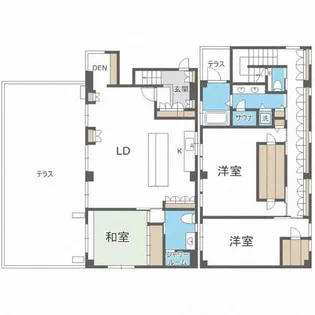リアリティ福岡【3階】の間取り