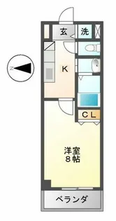 リアライズ松原【505号室】の間取り