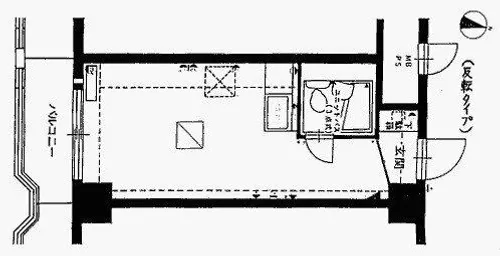 パシフィック南2条【3階】の間取り