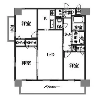 マノワール【4階】の間取り