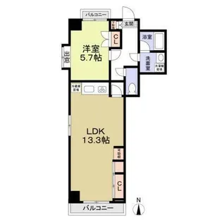 ITOH壱番館【8階】の間取り
