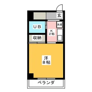 グレイス日比野【7階】の間取り