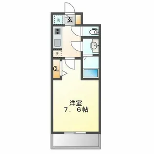S-RESIDENCE上飯田駅前【902号室】の間取り