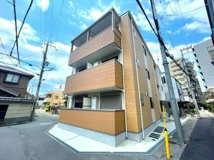 大阪府大阪市東淀川区上新庄2丁目【アパート】の外観