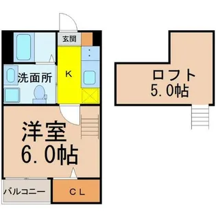 les ailes【2階】の間取り