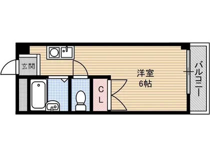 プチコスモ茨木【3階】の間取り