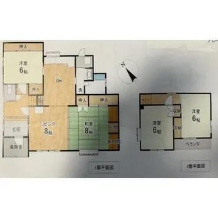 北海道釧路郡釧路町鳥通東6丁目【一戸建】の間取り