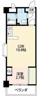 大竹南ビル【6階】の間取り