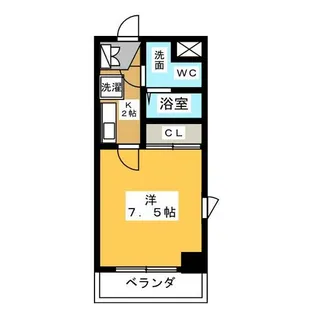 MZA Takebashi【3階】の間取り