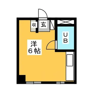 パークマンション神宮【2階】の間取り