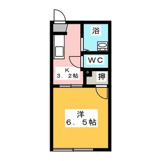フォーブル渋谷A【2階】の間取り