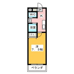 A・City七条【5階】の間取り