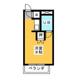 植田パークハイツ【6階】の間取り