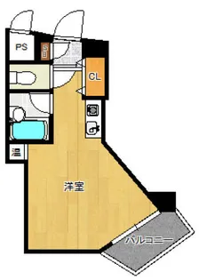 ステイツ久留米【504号室】の間取り