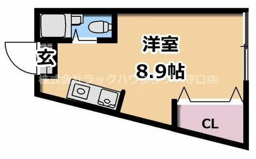 メゾンド浅田【3階】の間取り