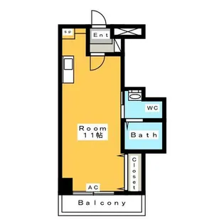 A・City三河安城南館【6階】の間取り