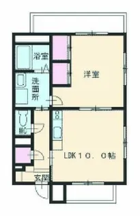 アダージオ【403号室】の間取り