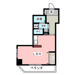 サンライズ・ソブエ【7階】の間取り