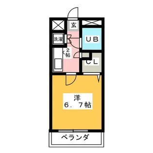 アクトピア八事Ⅰ【7階】の間取り