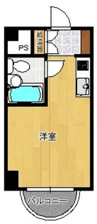 チサンマンション第2天神【11階】の間取り