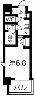 フォーリアライズ城東ネオス【6階】の間取り