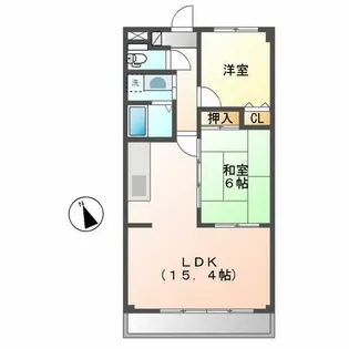 エクセル覚王山【3階】の間取り