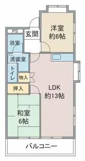 児玉ビル(池場)【2階】の間取り