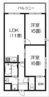 プラム九条【402号室】の間取り