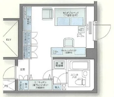 アルファコンフォート大手前【508号室】の間取り