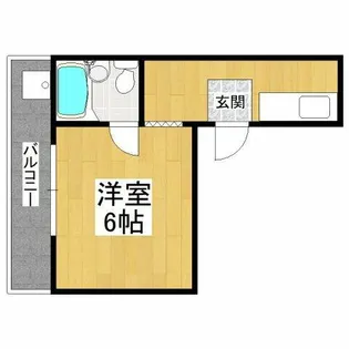 クレインファースト【2階】の間取り