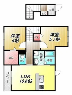 ルミナス【1階】の間取り