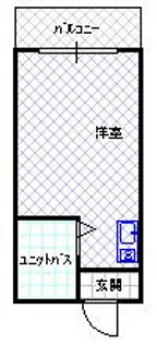 エスペール香里【3A号室】の間取り