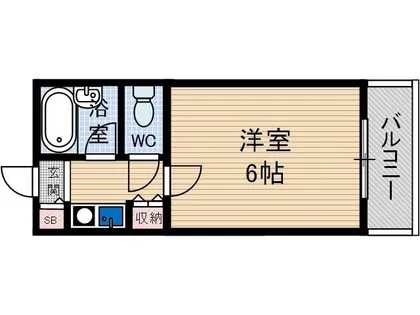 ハイツピジョン【201号室】の間取り