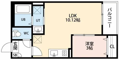 Jack hishiike Ⅰ【1階】の間取り