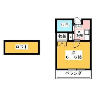 Livex赤見【2階】の間取り