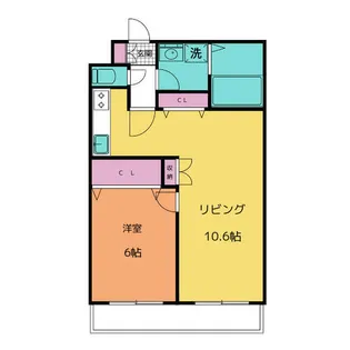 ESSE栄【7階】の間取り
