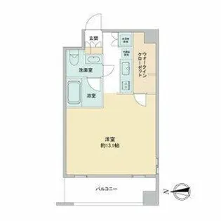 エルブ浄心【8階】の間取り