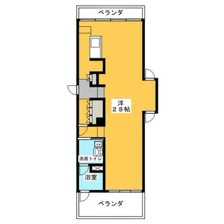THE APARTMENT LiF【2階】の間取り