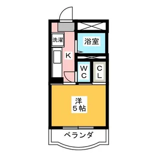 ニュー高貴【2階】の間取り