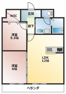 TENOHA TOYOHASHI【215号室】の間取り