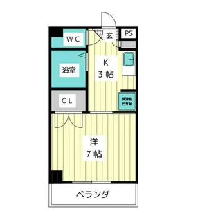 シュラインヒルズ【3階】の間取り