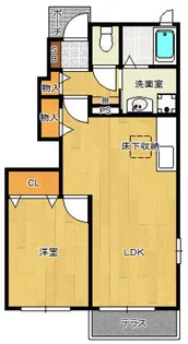 サンガーデンハウスⅡ【1階】の間取り