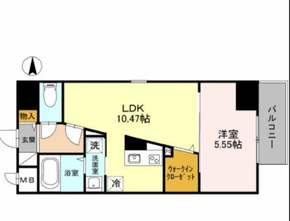 スペチアーレ【8階】の間取り