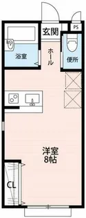 House C.R.A【K号室】の間取り