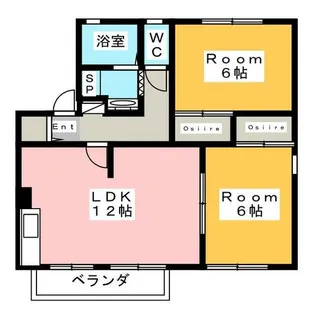 エイトファーム知立 B【2階】の間取り