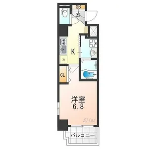 エステムコート京都 梅小路公園【2階】の間取り