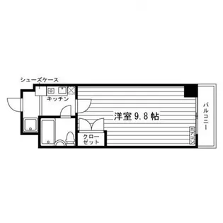 カレッジハウス奥井【1階】の間取り