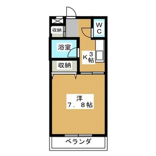 ドミールイースト【2階】の間取り